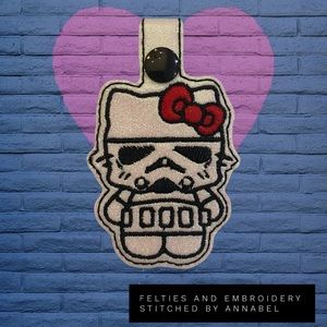 Brand new key fob or bag tag. Perfect for bags or backpacks or as a keychain.